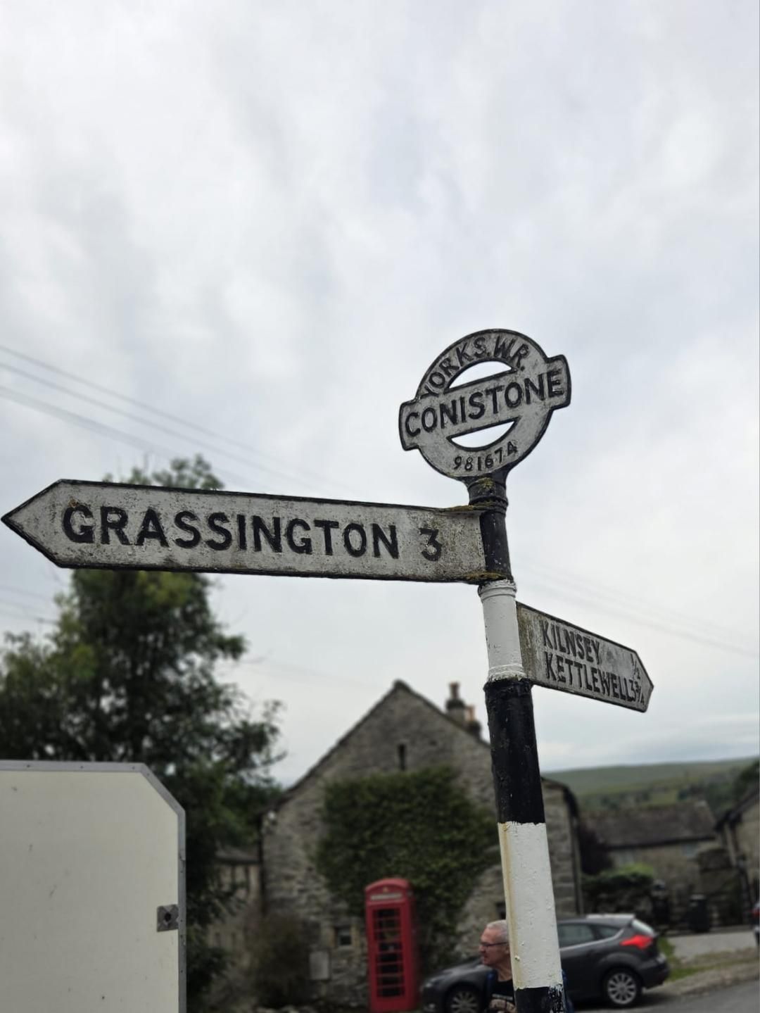 Grassington signpost